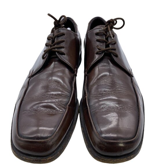 Prada Vintage Lace Up Derby Dress Shoes Men’s Sz UK 8.5 - US 9.5 Brown Leather. - Picture 4 of 13